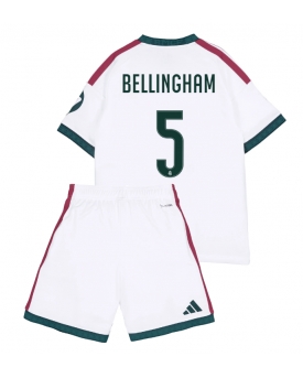Billige Fotballdrakt Real Madrid Jude Bellingham #5 Replika Hjemmedraktsett Barn 2026-27 Kortermet (med bukser)